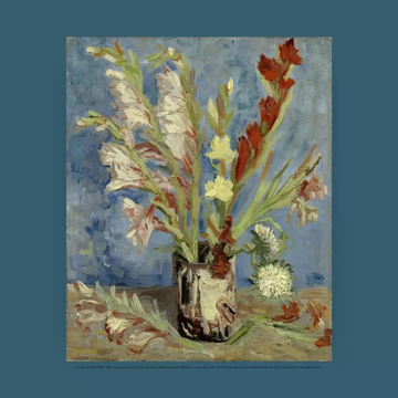 GLADIOLI - Handmade faïence wall tiles by FRANCESCO DE MAIO - view 3